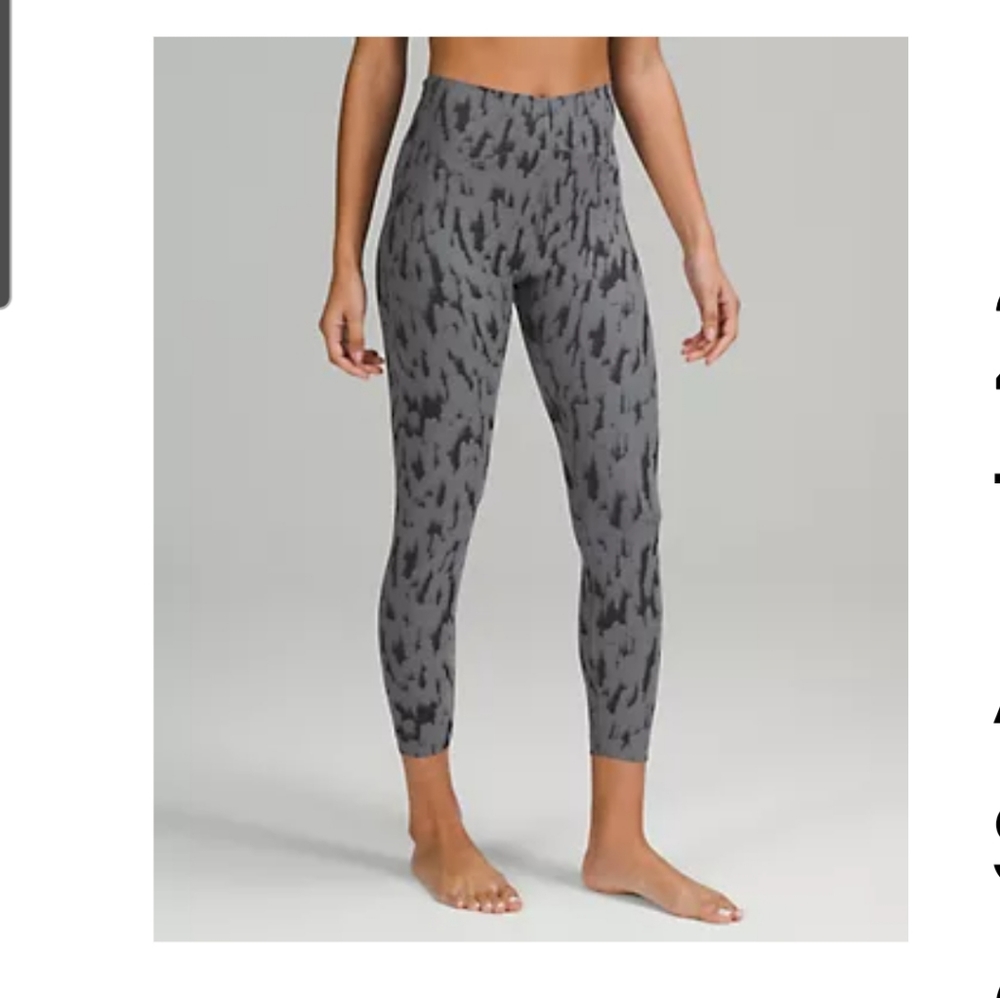 Lululemon instill high rise tight 25 inches
